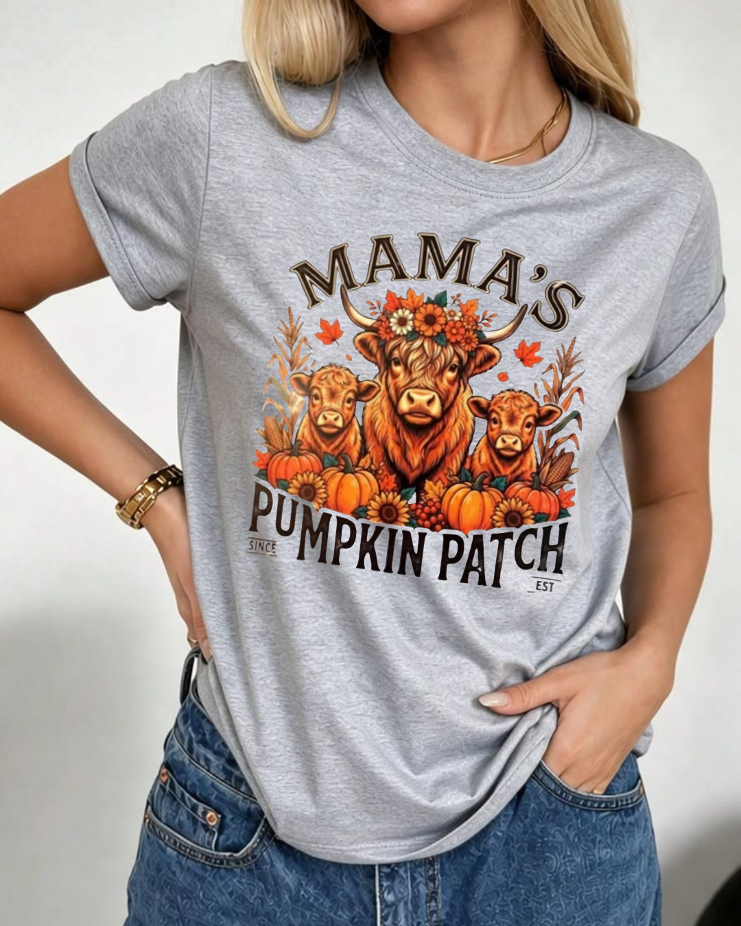 MAMA'S PUMPKIN SHIRT