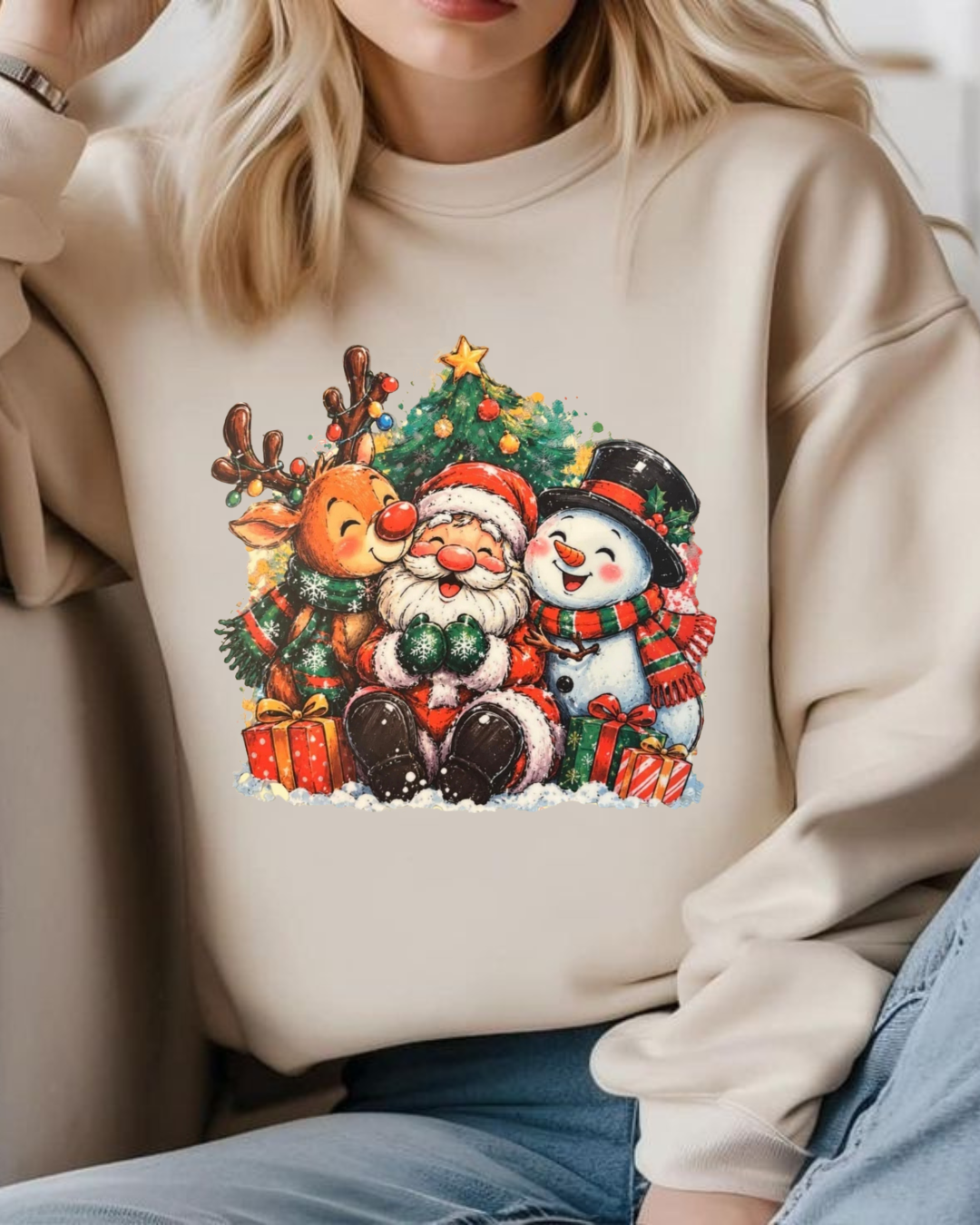 CHRISTMAS FRIENDS SWEATERS