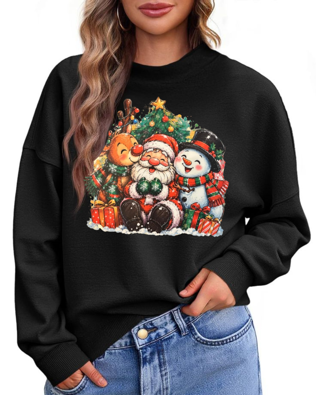 CHRISTMAS FRIENDS SWEATERS
