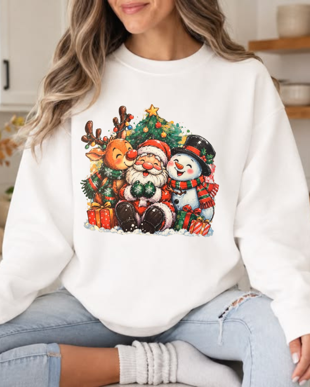 CHRISTMAS FRIENDS SWEATERS