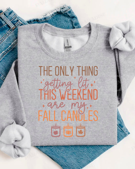 FALL CANDLES SWEATERS