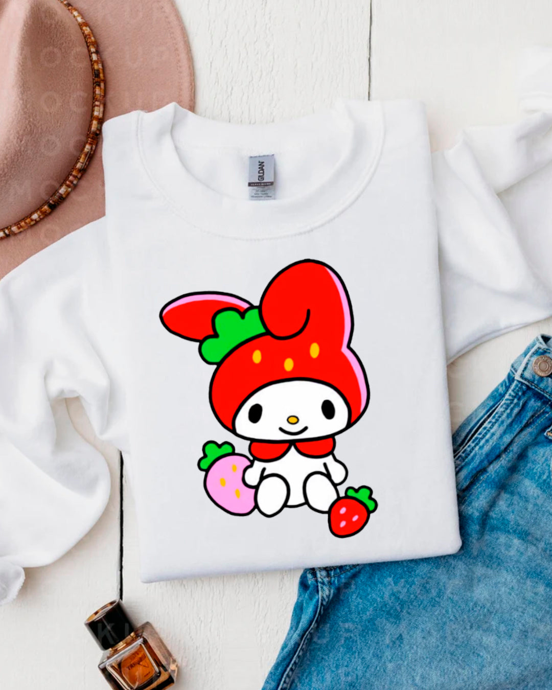 MLDY STRAWBERRY SWEATER