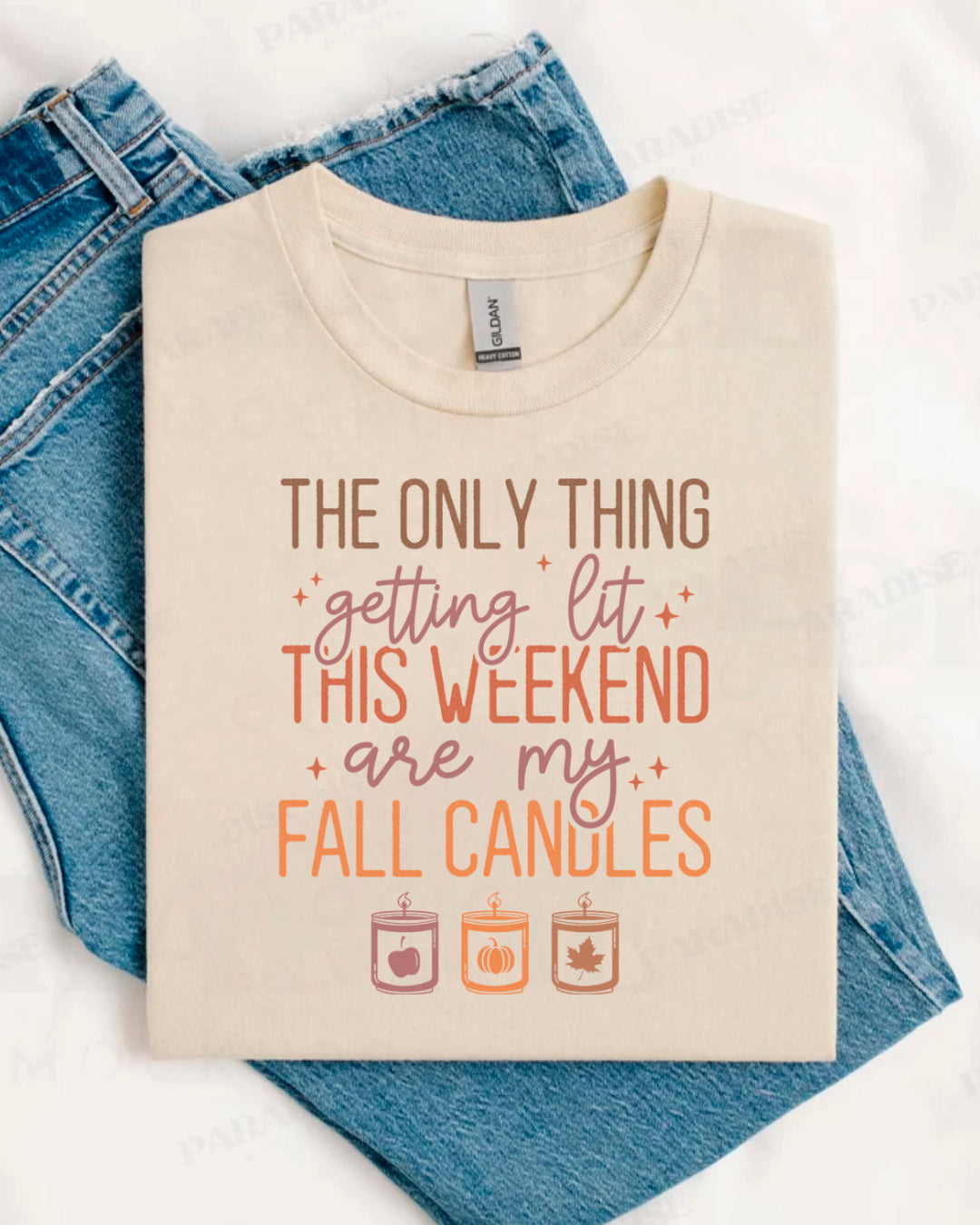 FALL CANDLES ERA SHIRT