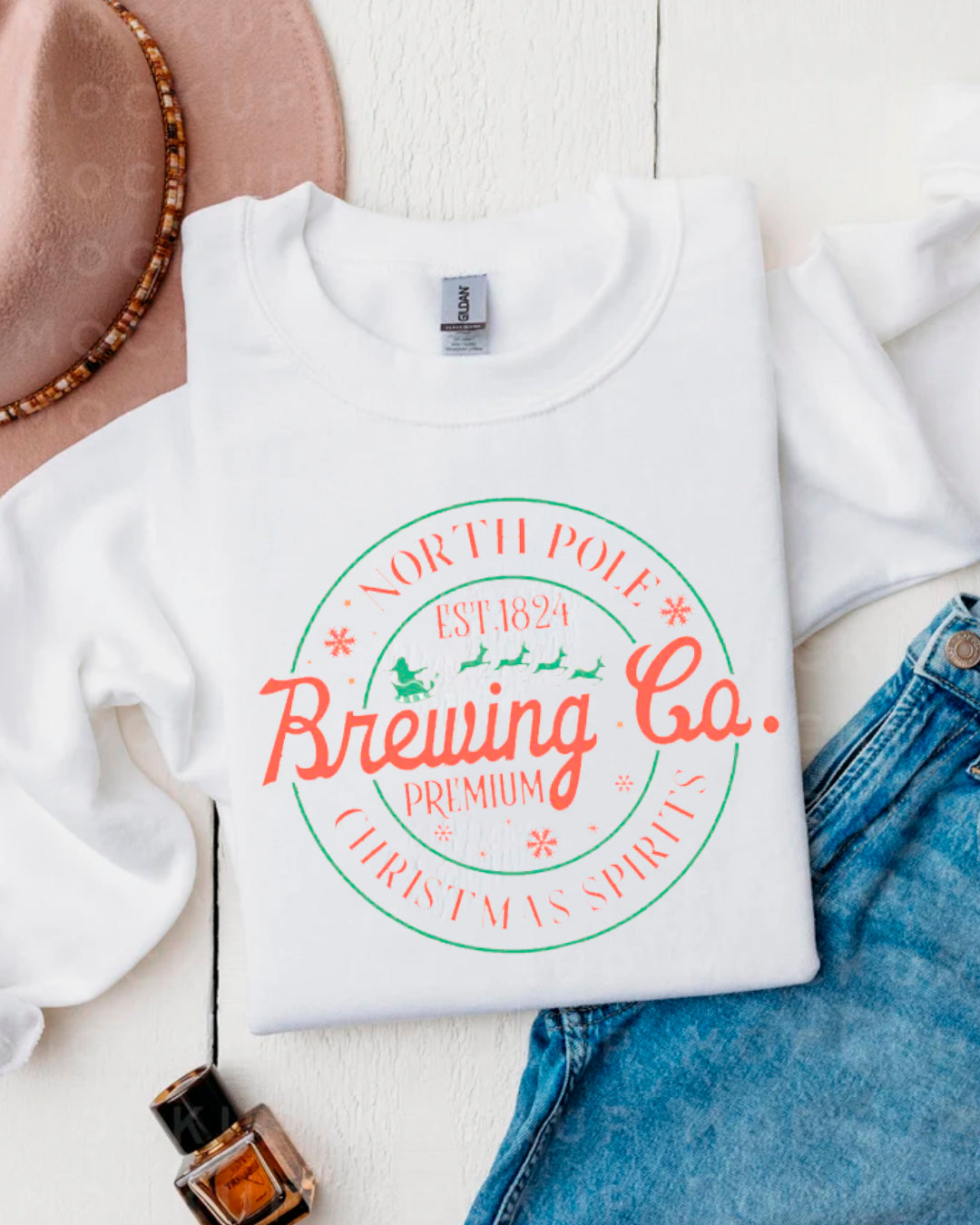 CHRISTMAS SPIRITS SWEATER