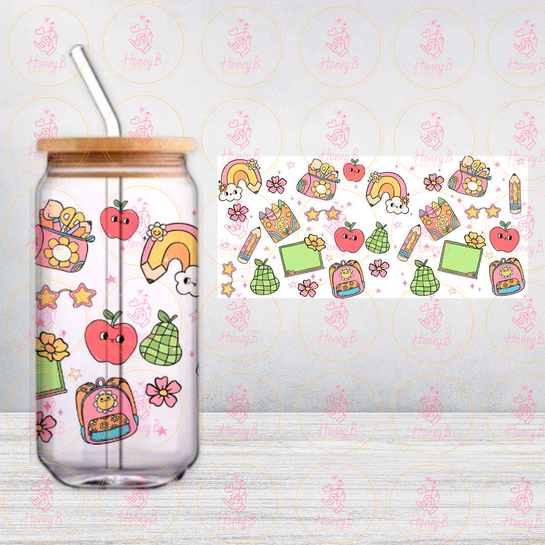 SCHOOL RAINBOW UVDTF