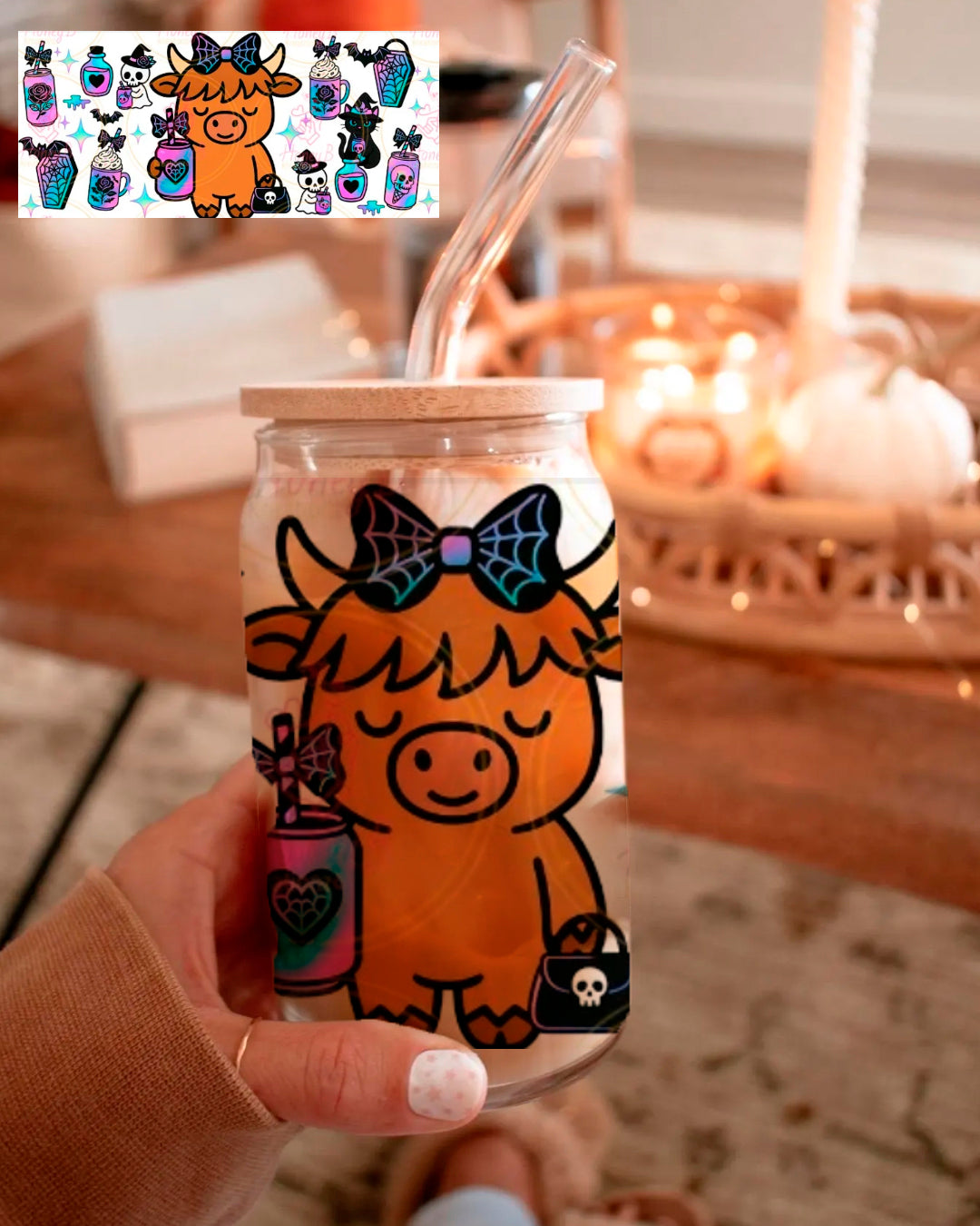 SPOOKY COW CUP