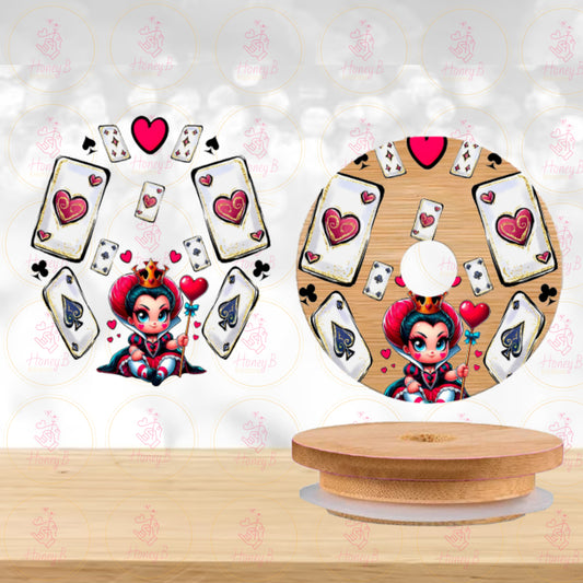 QUEEN OF HEARTS LID UVDTF WRAPS