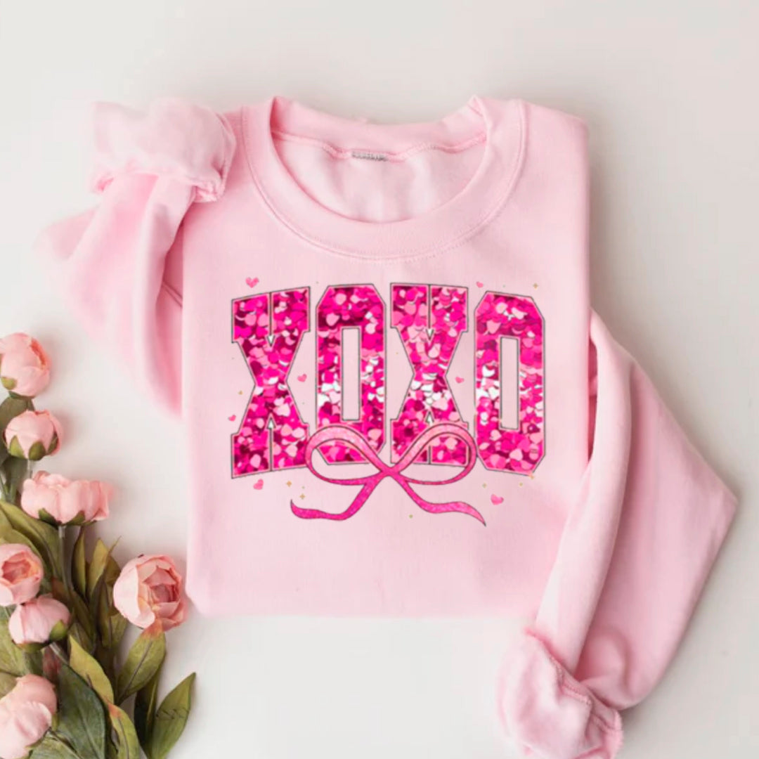 XOXO PINK SWEATER