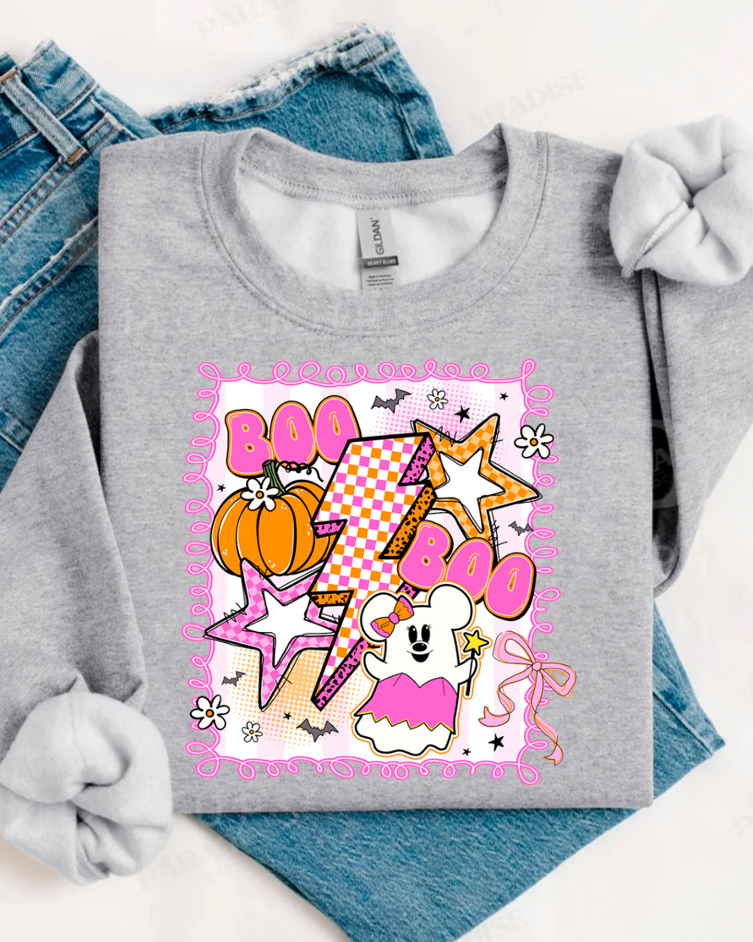MN SPOOKY PINK SWEATERS