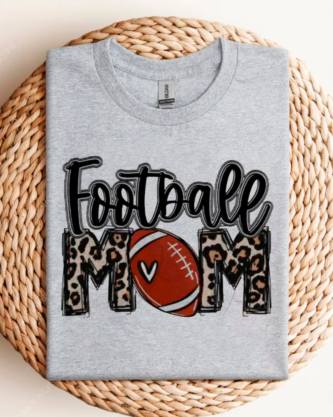 FOOTBALL MOM 2 SHIRTS