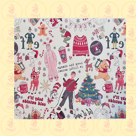 CHRISTMAS HALLOWEEN SUBLIMINATION SHEETS