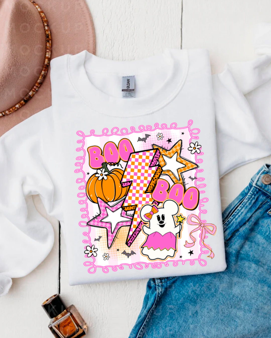 MN SPOOKY PINK SWEATERS