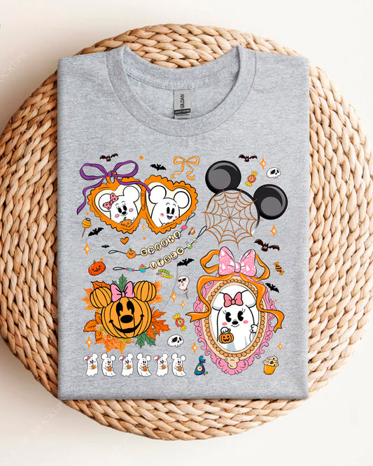 SPOOKY MOUSE PUMPKIN  SHIRT