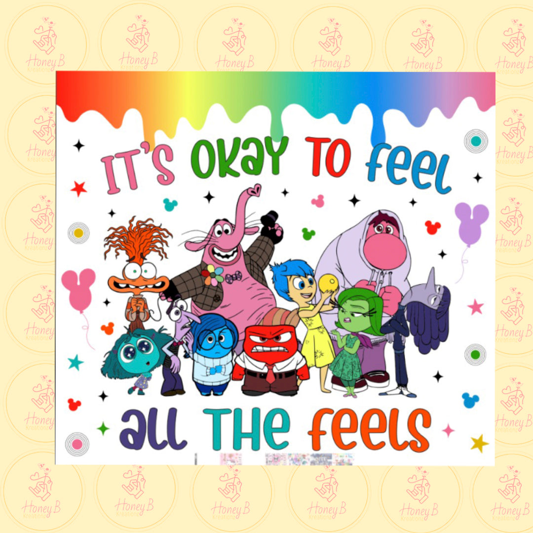 ALL THE FEELS SUBLIMATION SHEETS