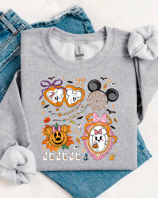 SPOOKY MOUSE PUMPKIN SWEATERS
