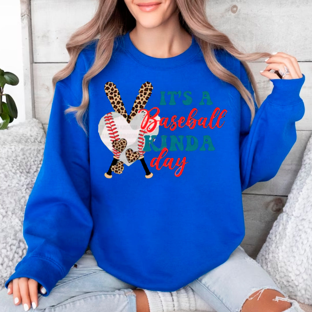 IT´S A BEASEBALL KINDA DAY SWEATER