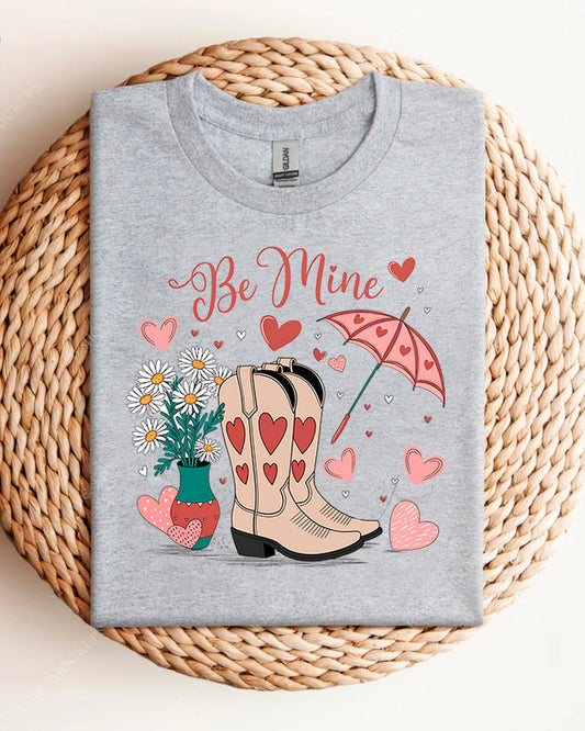 BE MINE COWGIRL  SHIRT