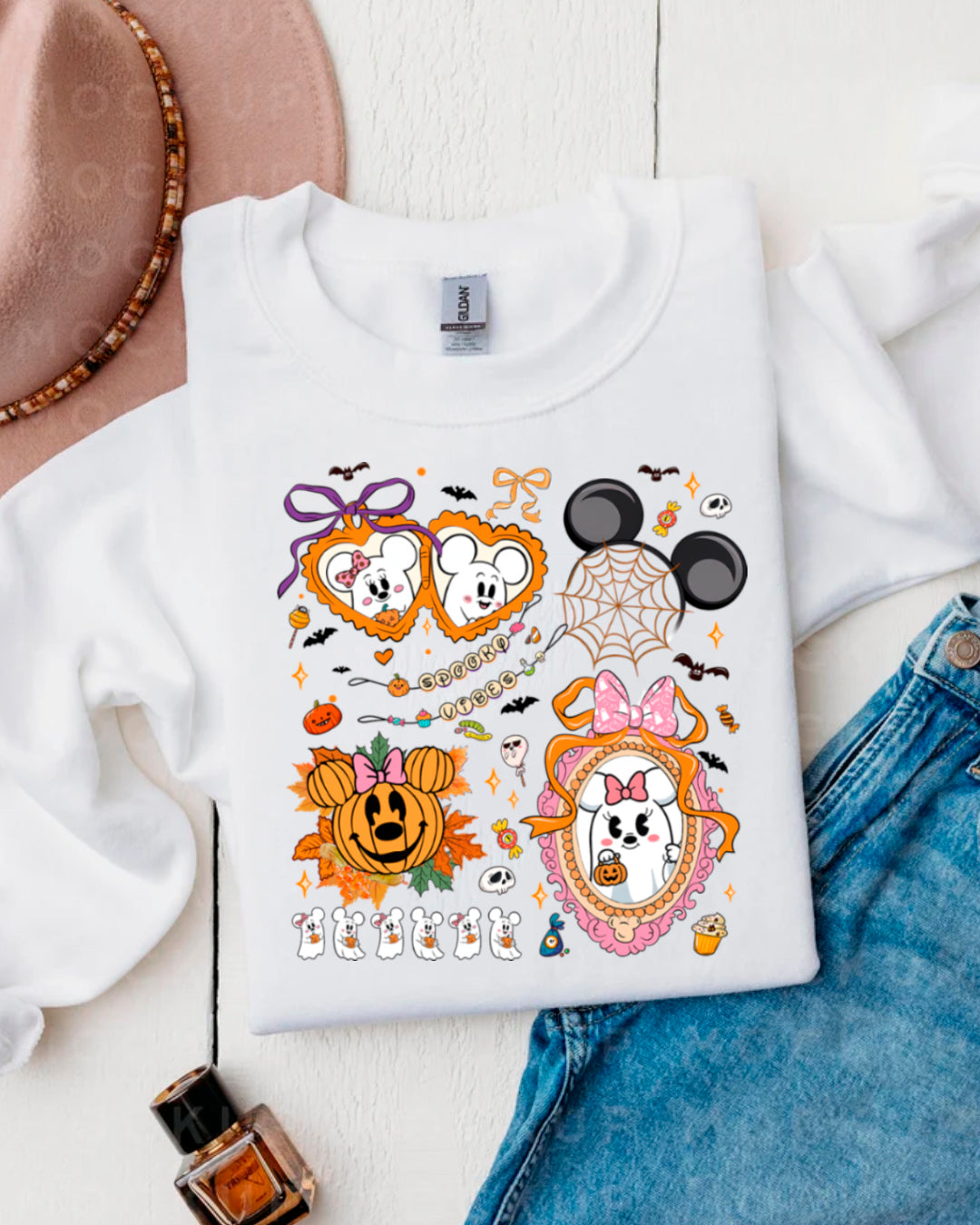 SPOOKY MOUSE PUMPKIN SWEATERS