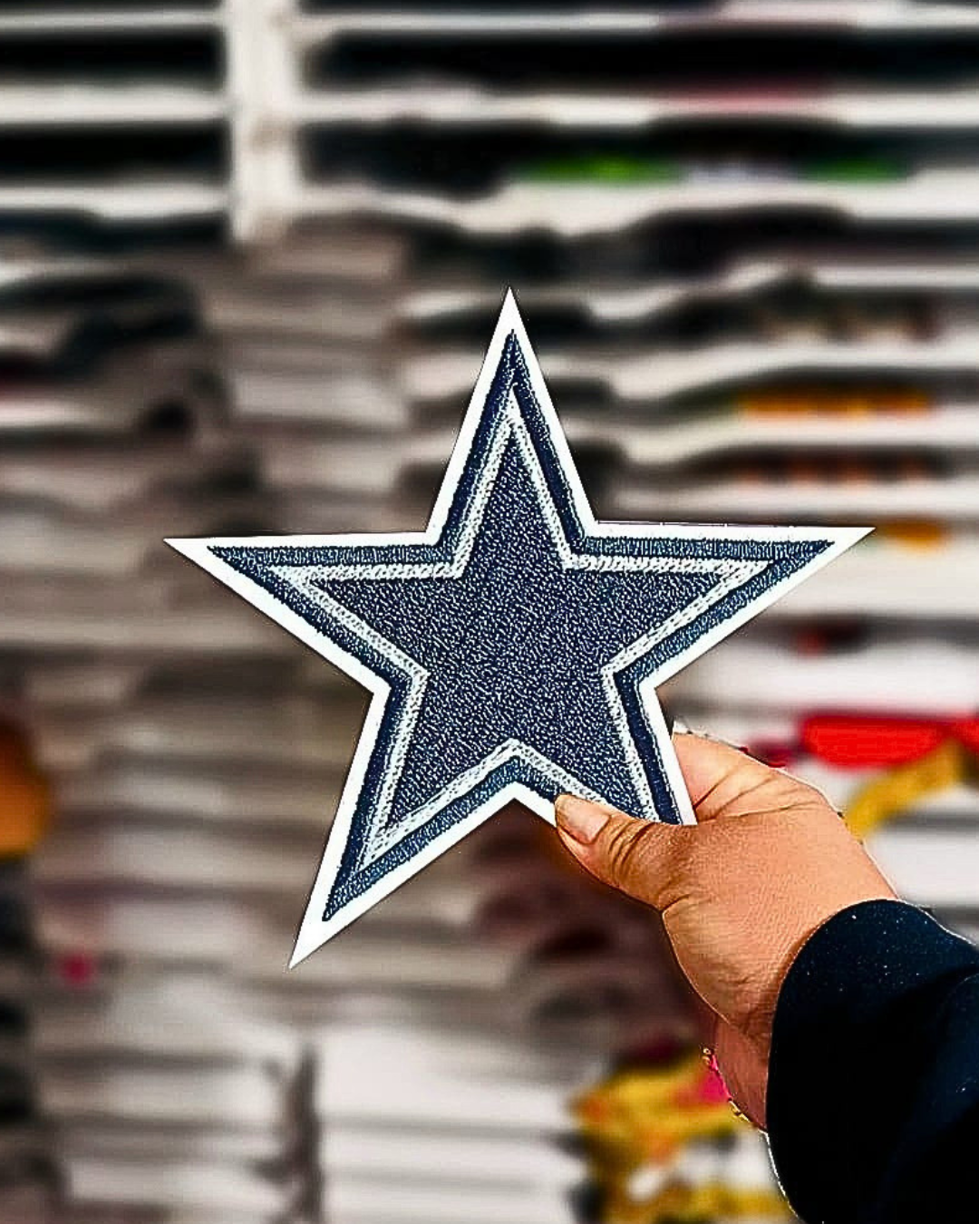 STAR GAME IRON ON PATCH