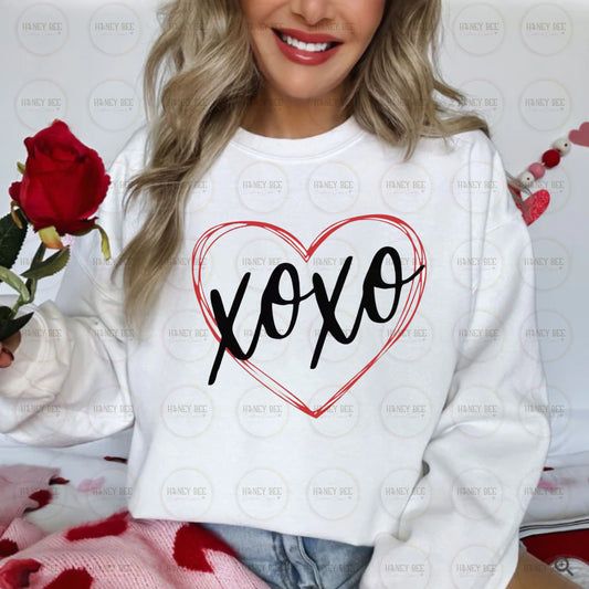 XO XO HEART SWEATER