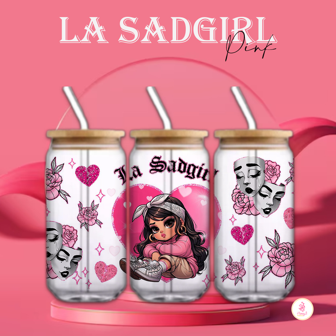 LA SADGIRL PINK CUP