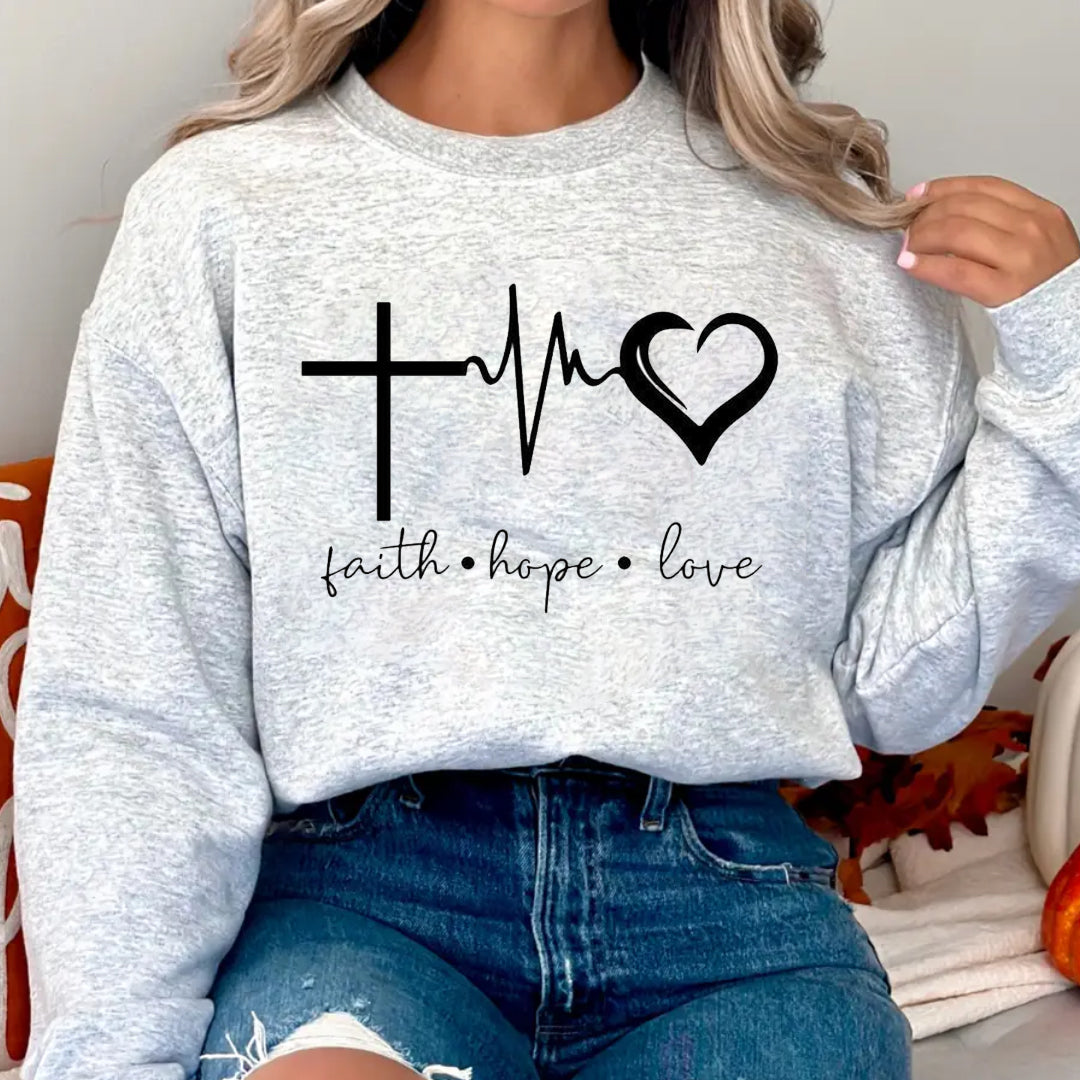 FAITH.GOPE.LOVE SWEATER