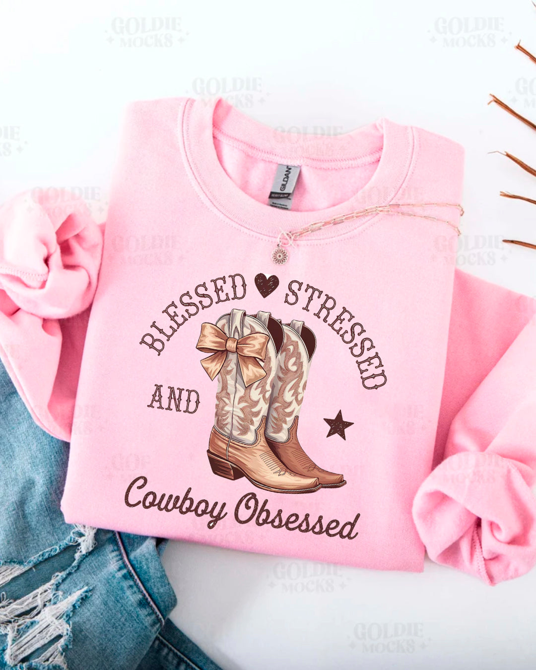 COWBOY OBSESSED SWEATER