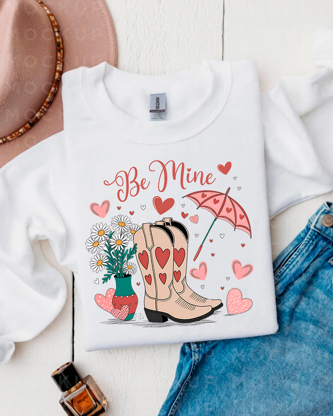 BE MINE COWGIRL  SWEATER