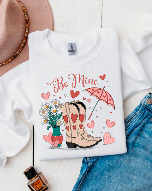 BE MINE COWGIRL  SWEATER