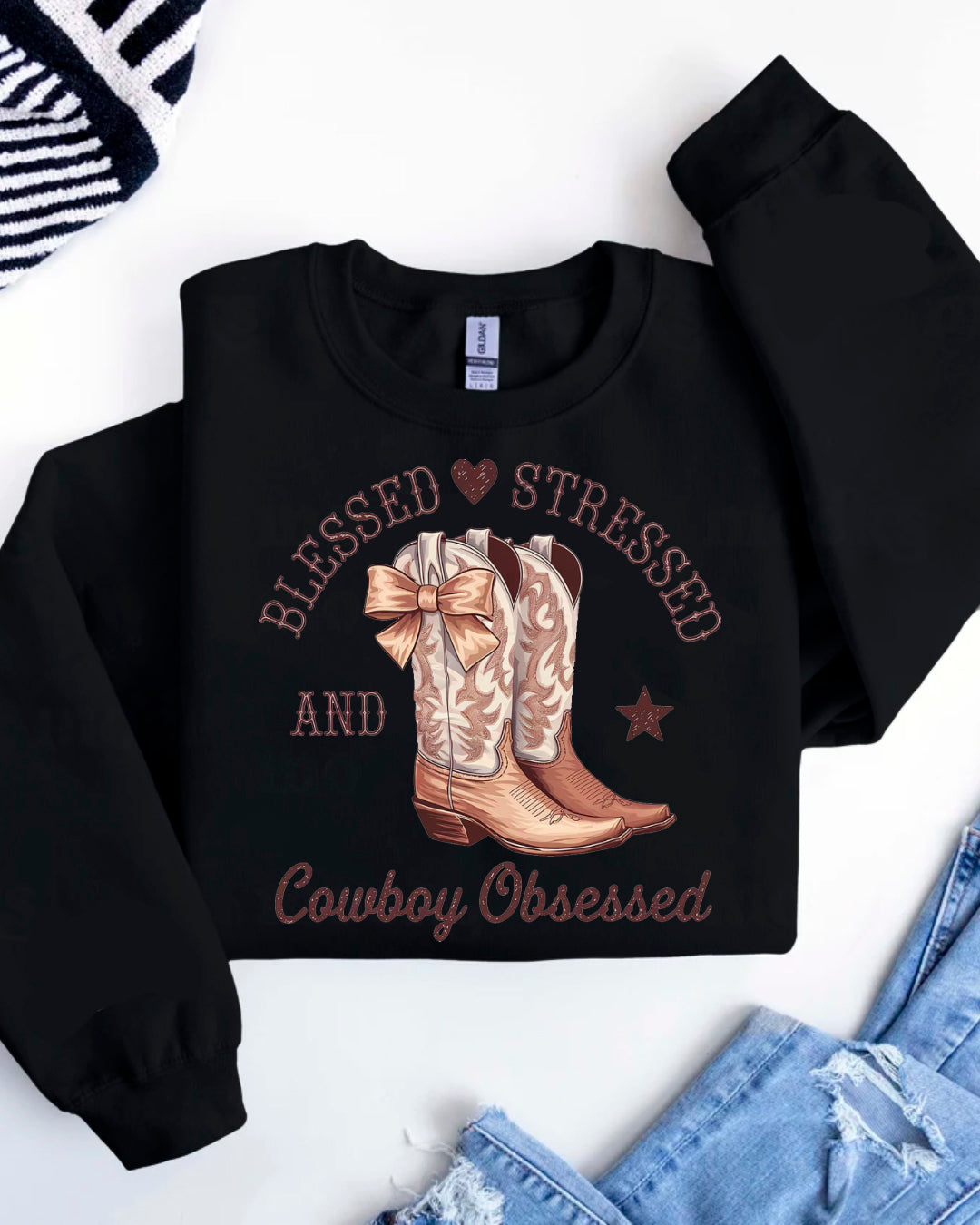 COWBOY OBSESSED SWEATER