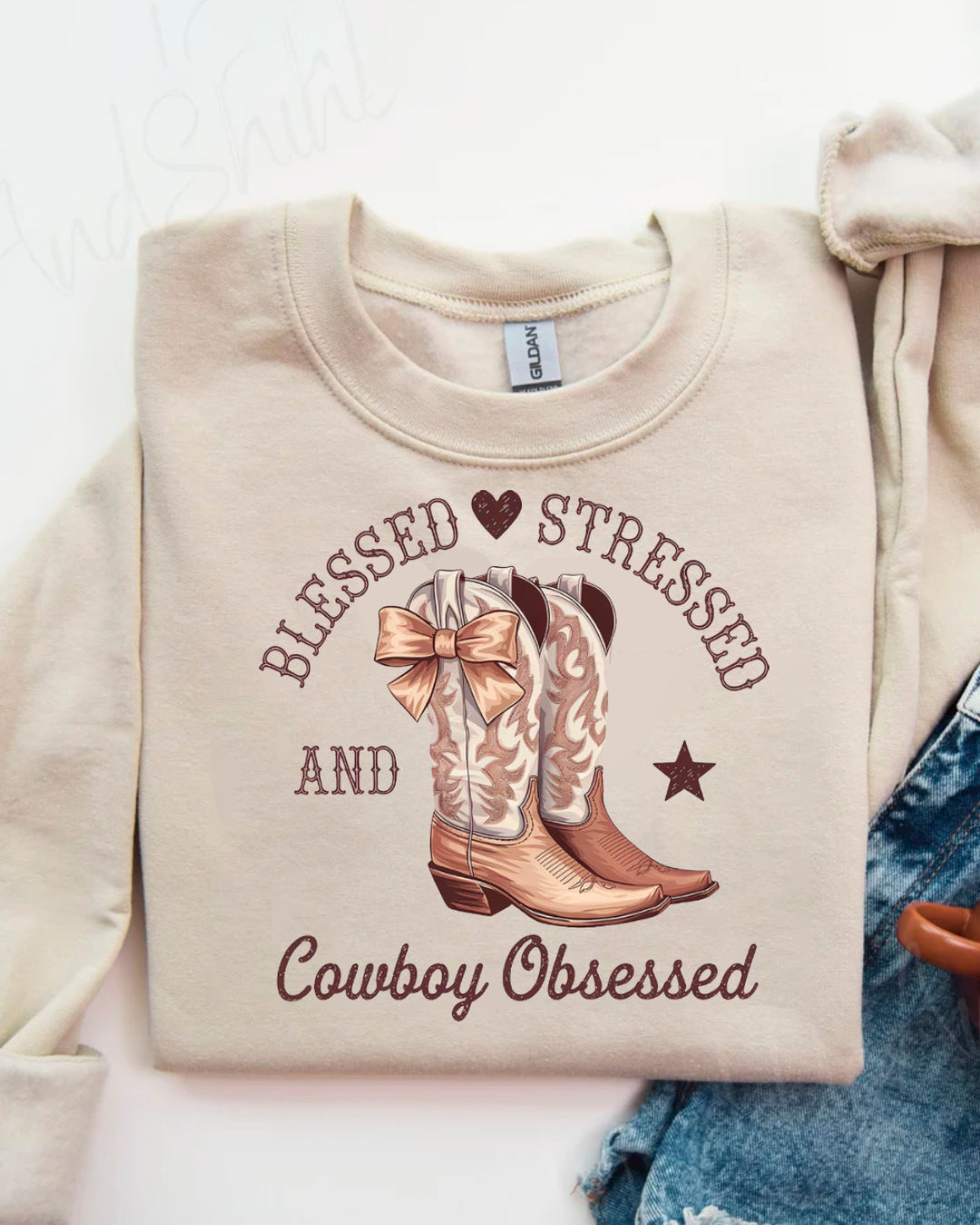 COWBOY OBSESSED SWEATER