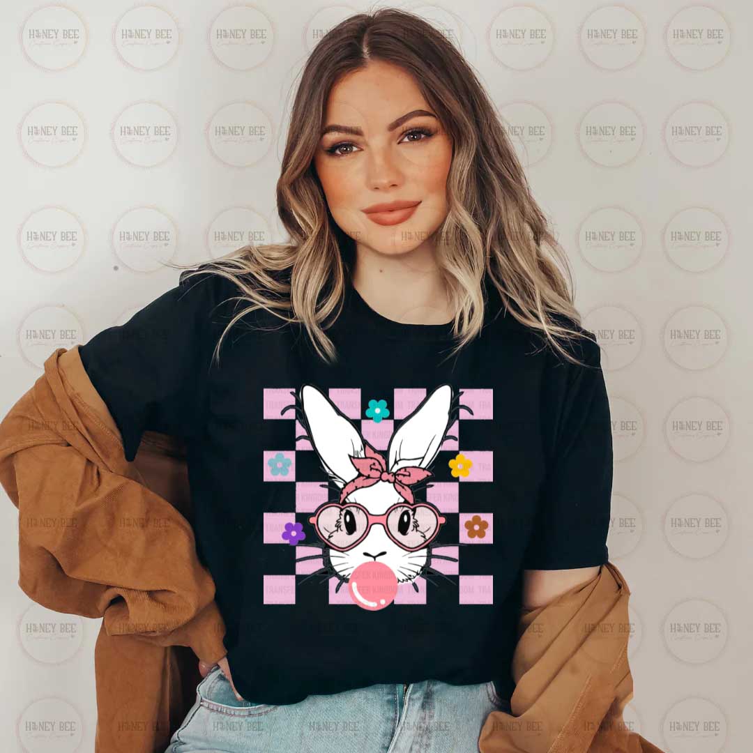 BUNNY CHEWING GUM EASTER SHIRT