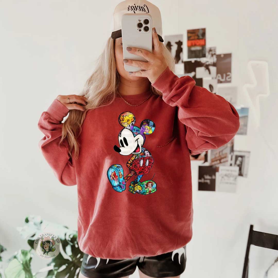 MK COLLAGE SWEATER