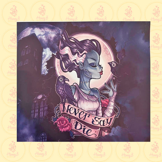 NEVER SAY DIE SUBLIMINATION SHEETS