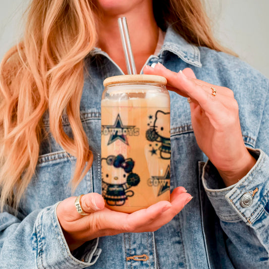 CHEERLEADER BLUE CUP