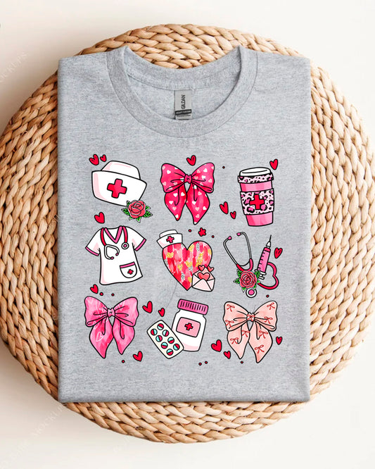 VALENTINES NURSE SHIRT