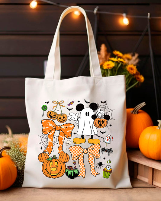 PRE-ORDER 10/25 SPOOKY MK MOUSE TOTE BAG
