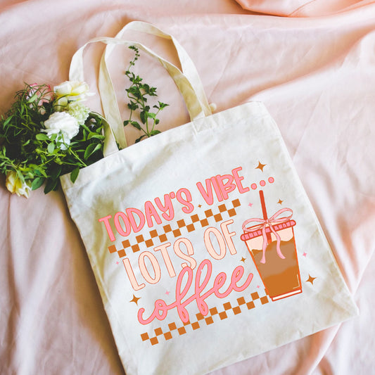 LOTS OF COFFEE TOTEBAG