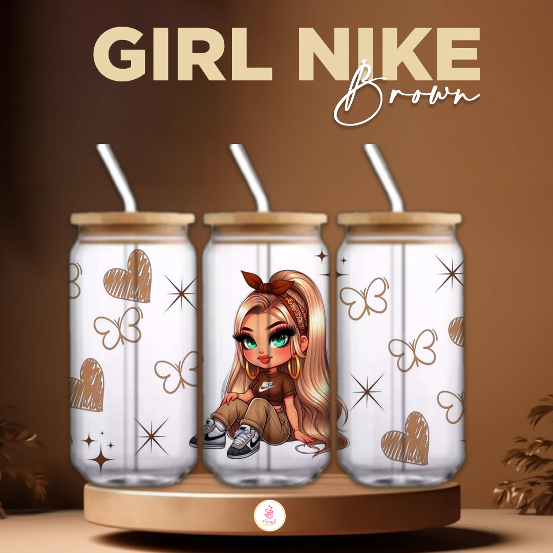 GIRL NIKE BROWN CUP