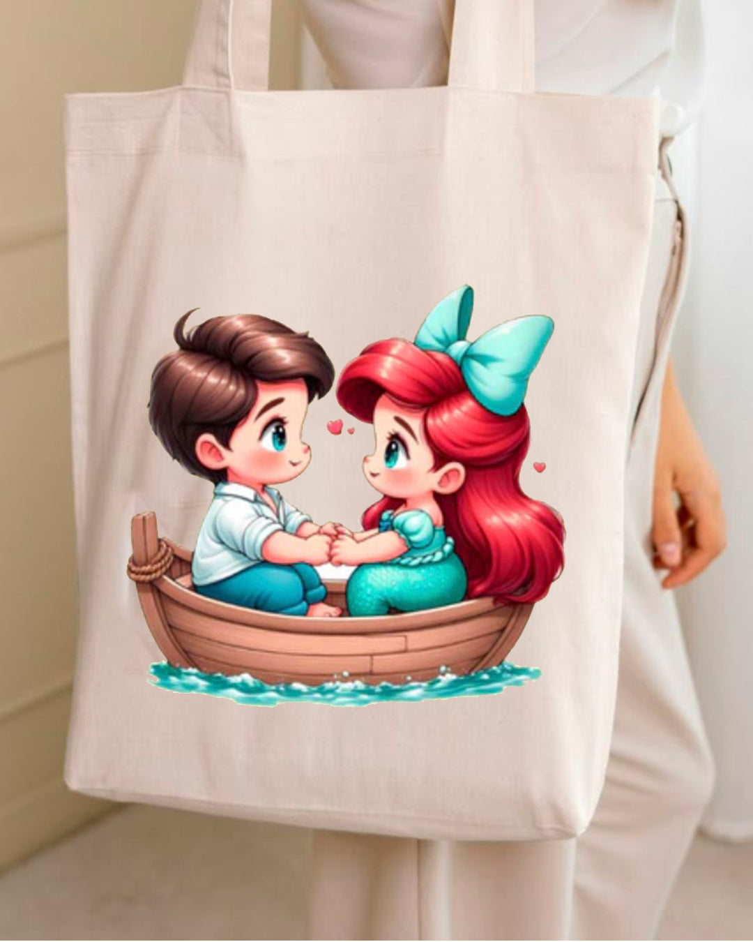 PRINCESS COUPLE SEA TOTE BAG