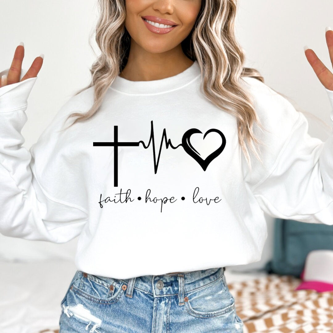 FAITH.GOPE.LOVE SWEATER