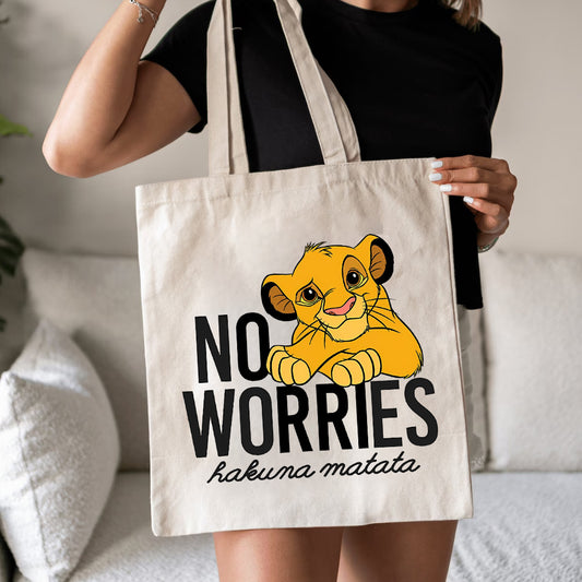NO WORRIES TOTE BAG