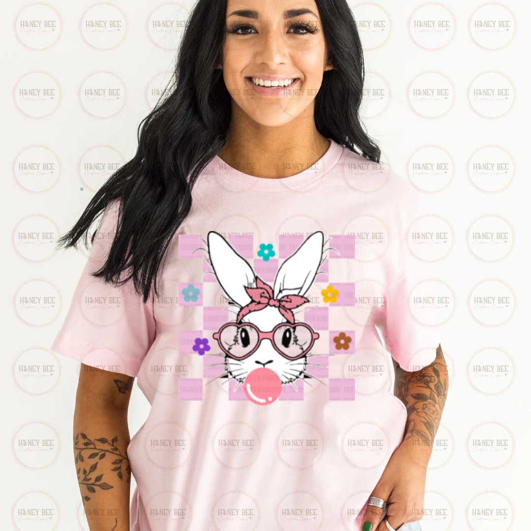 BUNNY CHEWING GUM EASTER SHIRT