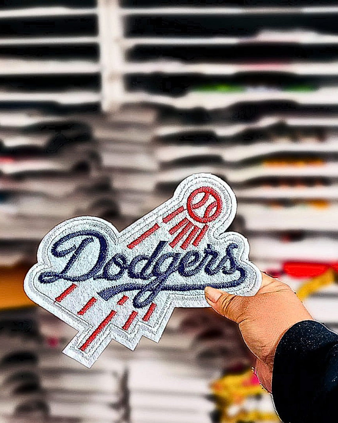 BASEBALL IRON ON PATCH