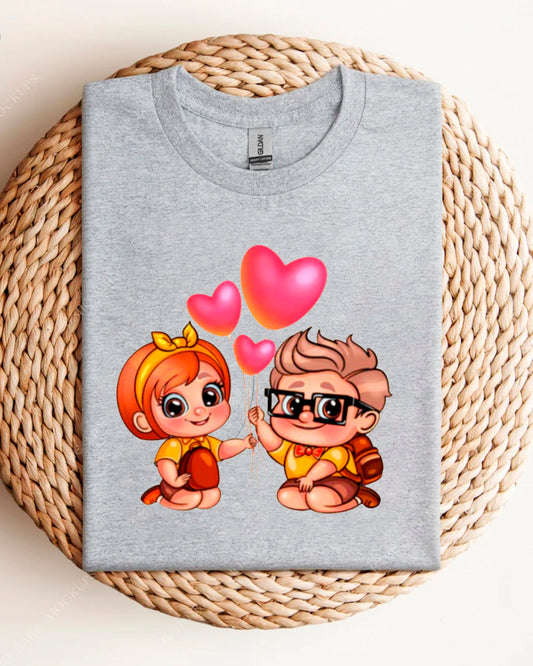 ADVENTURE HEART BALLON SHIRTS