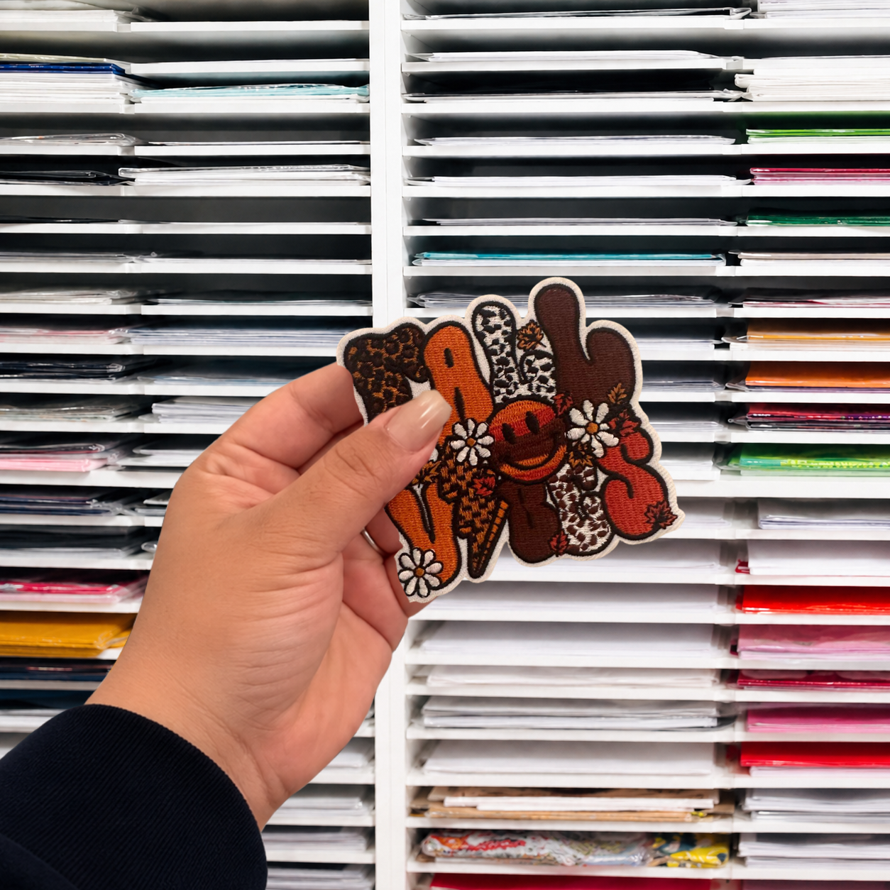 FALL VIBES IRON ON PATCH