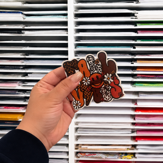 FALL VIBES IRON ON PATCH