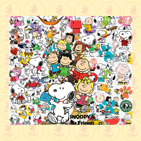 DOG FRIENDS SUBLIMATION SHEETS