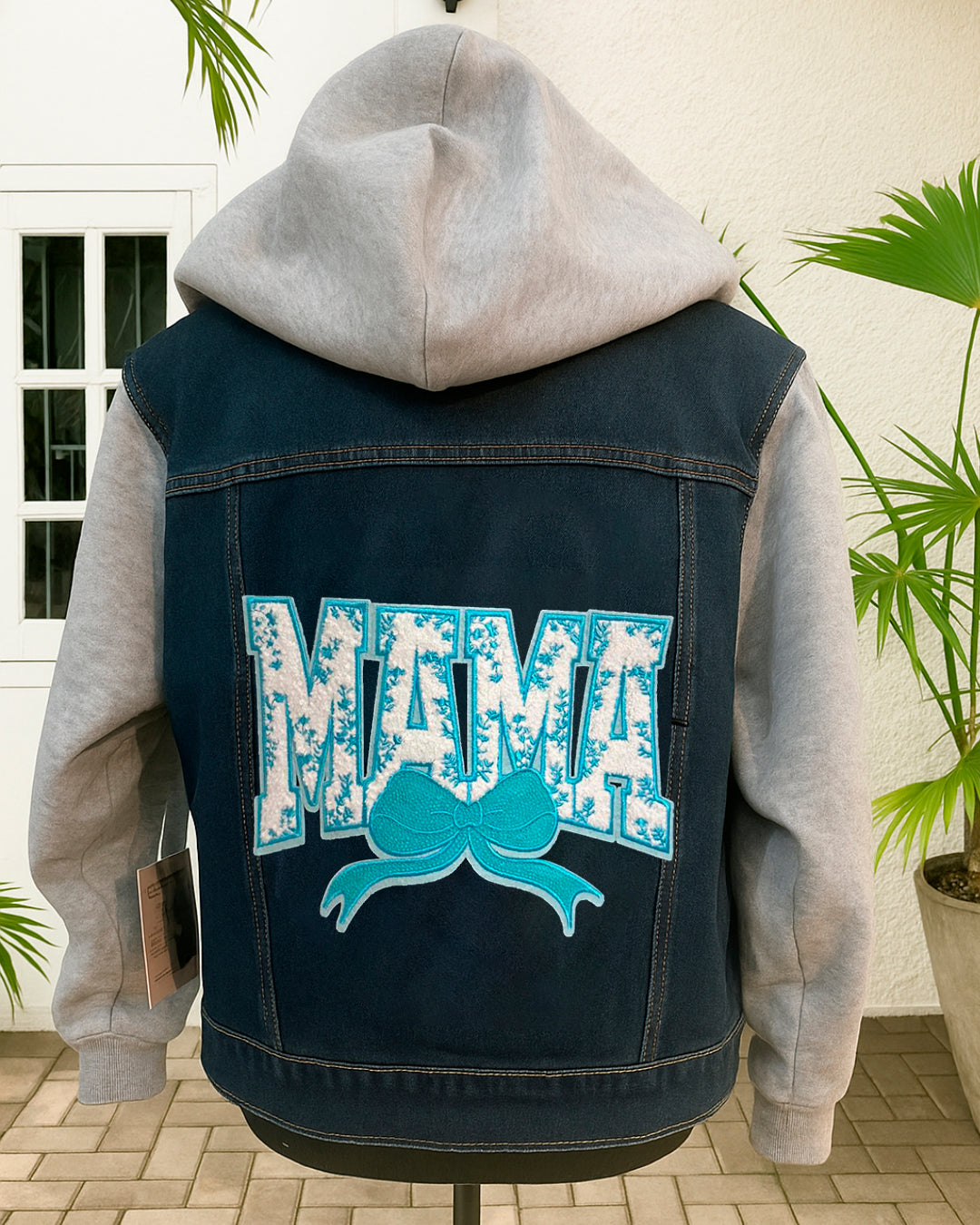 BLUE MAMA PATCH DENIM JACKET – Honey B Kreationz