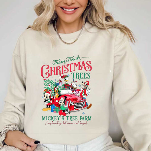 FARM FRESH CHRISTMAS TREES SWEATER